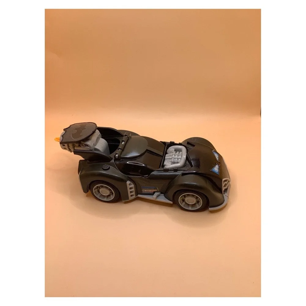 Mattel‎ Batman Batmobile Action Engine Vehicle Black Toy Car